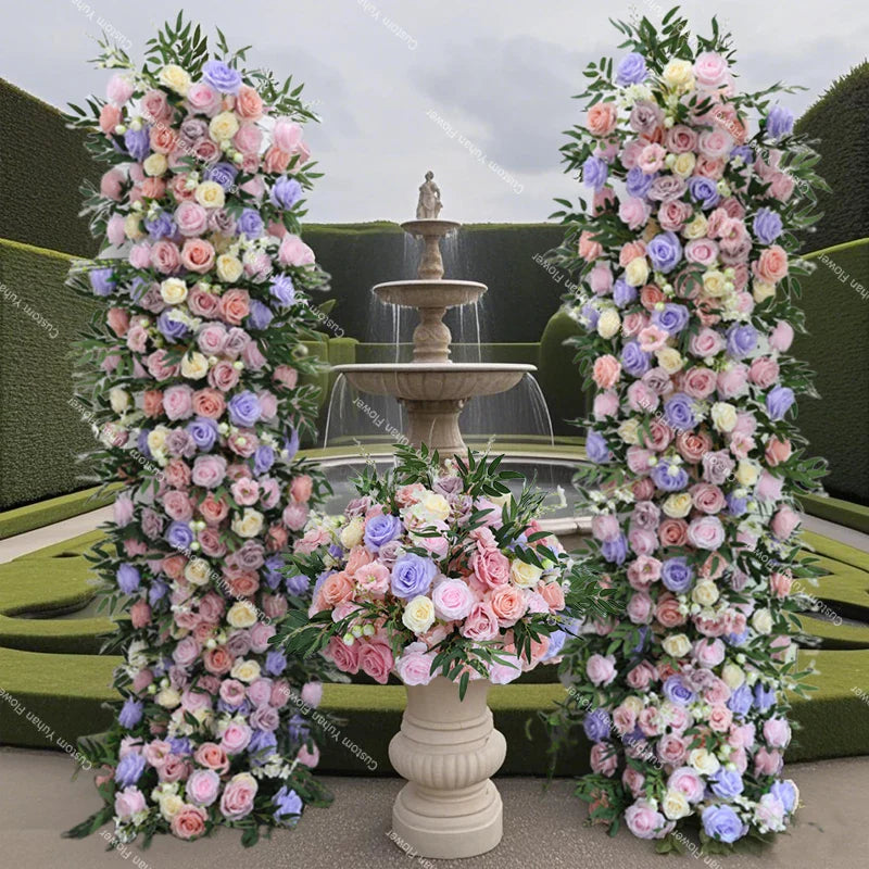 KIT FLORAL - 1 Arranjo Bola + 2 Macarrões Florais