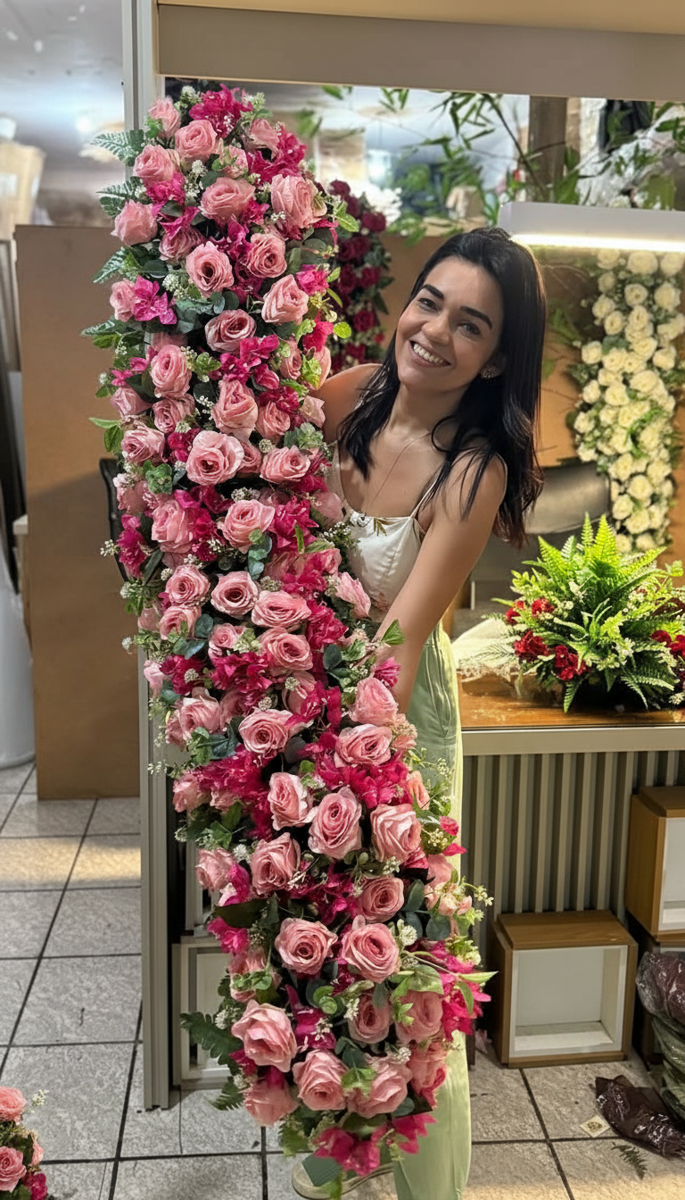 Macarrão Floral 1,50m